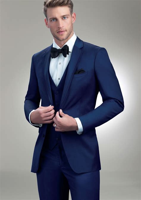 navy blue tux for wedding.